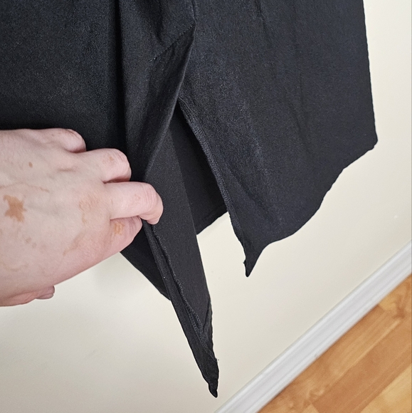 Black pencil dress with rusched design size XL - Picture 4 of 6